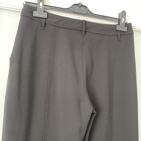 Parker Black Crepe Bootcut Pants - Picture 10 of 11